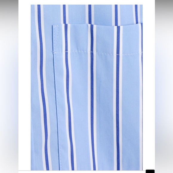 NWT Veronica Beard Maia double collar top - Picture 5 of 10